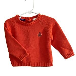 Izod orange sweater 18months